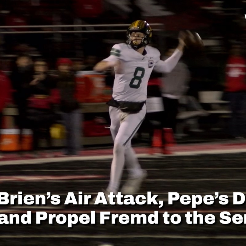 O’Brien’s Air Attack, Pepe’s Defensive Stand Propel Fremd to the&nbsp;Semifinals