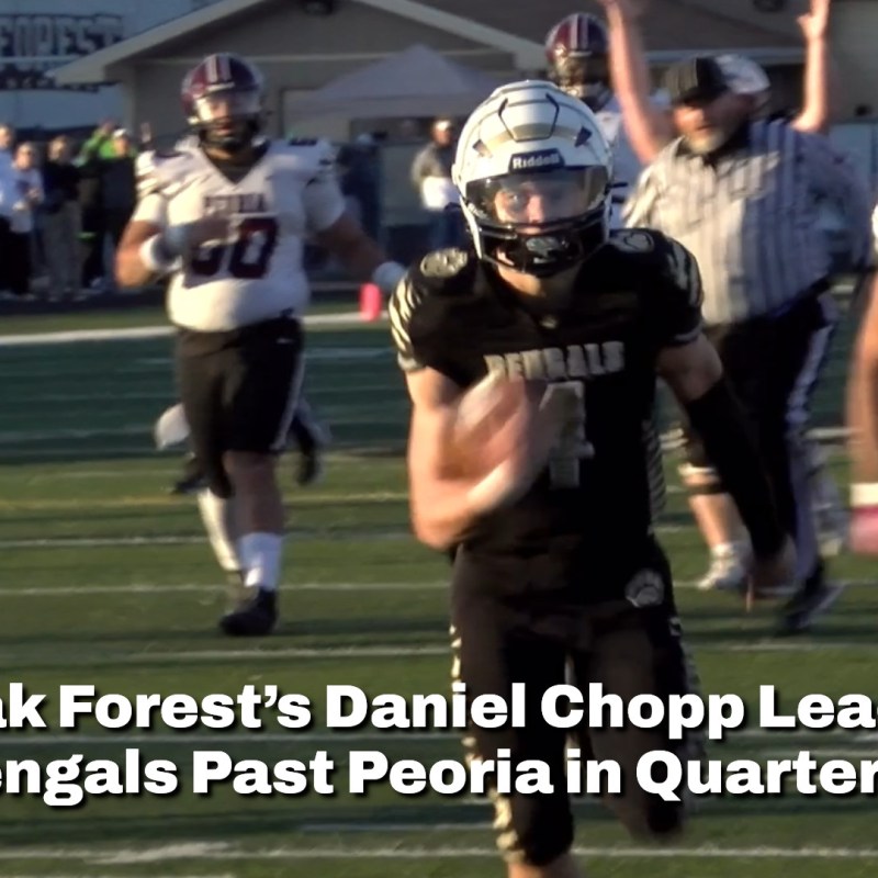 Oak Forest’s Daniel Chopp Leads Bengals Past Peoria in Quarterfinal&nbsp;Win