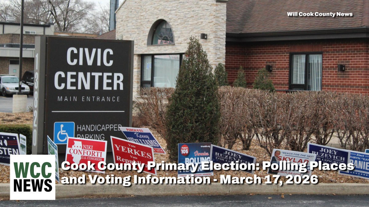 Cook County Primary Election: Polling Places and Voting Information – March 17,&nbsp;2026