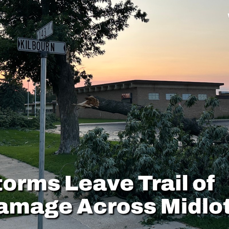 Storms Leave Trail of Damage Across&nbsp;Midlothian