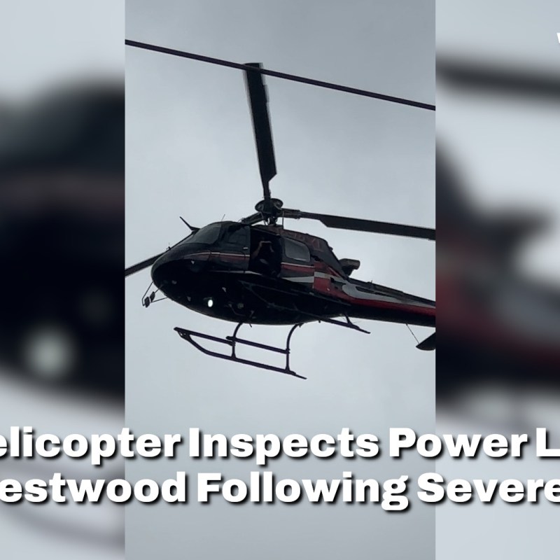 Helicopter Inspects Power Lines in Crestwood Following Severe&nbsp;Storms