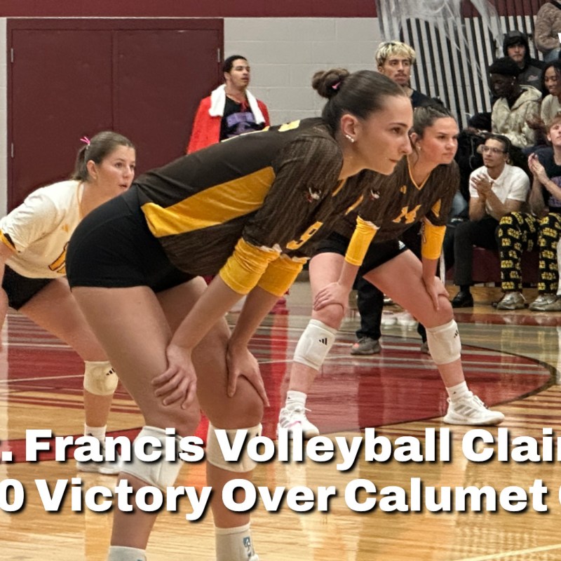 St. Francis Volleyball Claims 3-0 Victory Over Calumet&nbsp;College